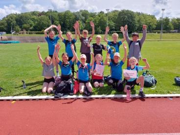 Erfolgreiche Teilnahme beim NRW YoungStars Grundschulwettbewerb Leichtathletik